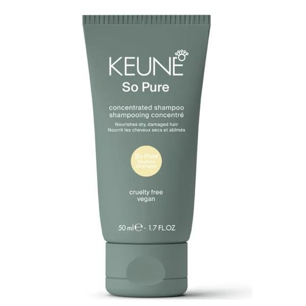 Keune So Pure Restore Shampoo - Sampon Reparator pentru Par Uscat si Deteriorat 50ml