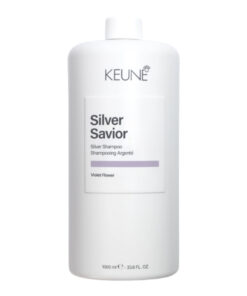 Keune Silver Savior Shampoo 1000ml - Tratament Pentru Intretinerea Nuantelor de Blond 1000ml - imagine 3