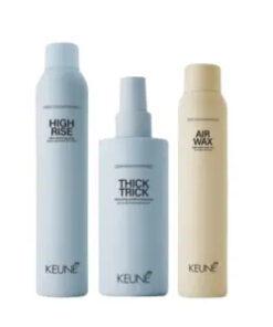 Alternative view of Pachet styling - Spray-ceara Style Air Wax 200ml, Spray volum STYLE HIGH RISE 300ml, Protectie 200ml