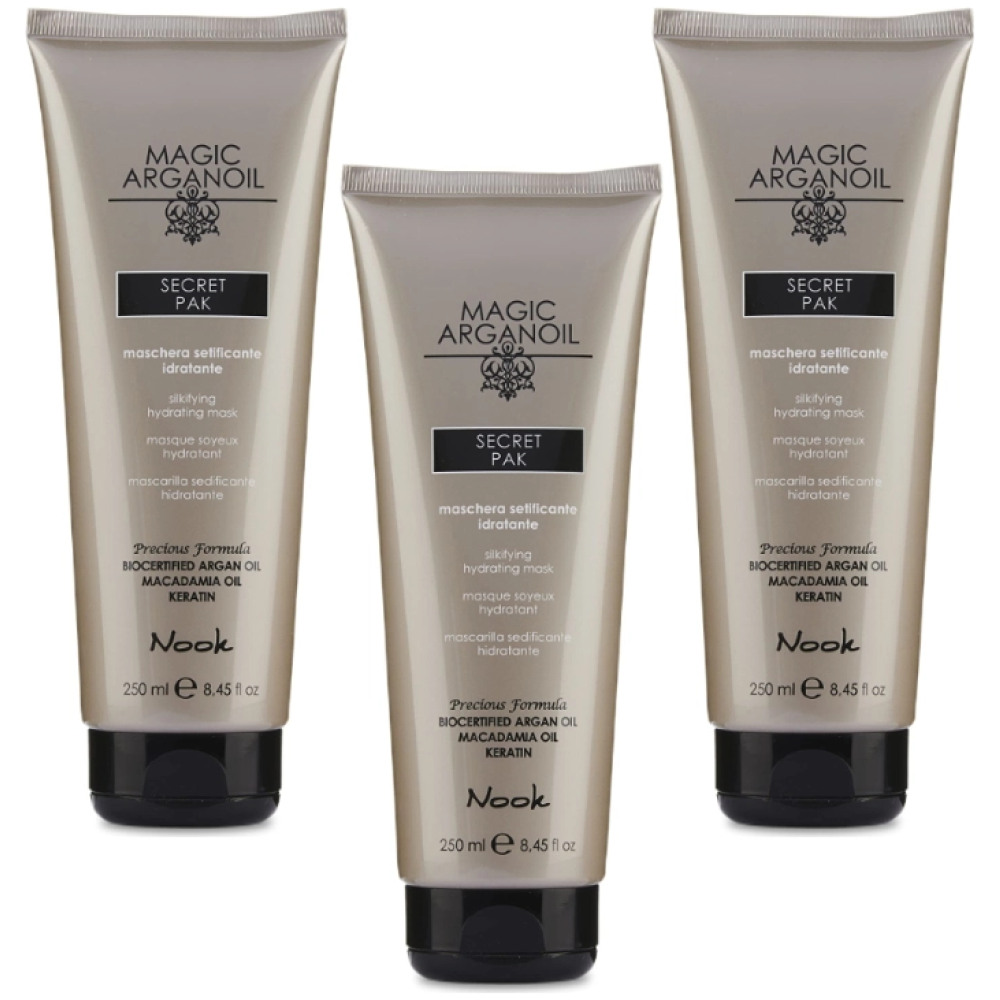 Pachet 3x Masca hidratanta Silkyfing Hydrating Secret Pak Mask 250 ml