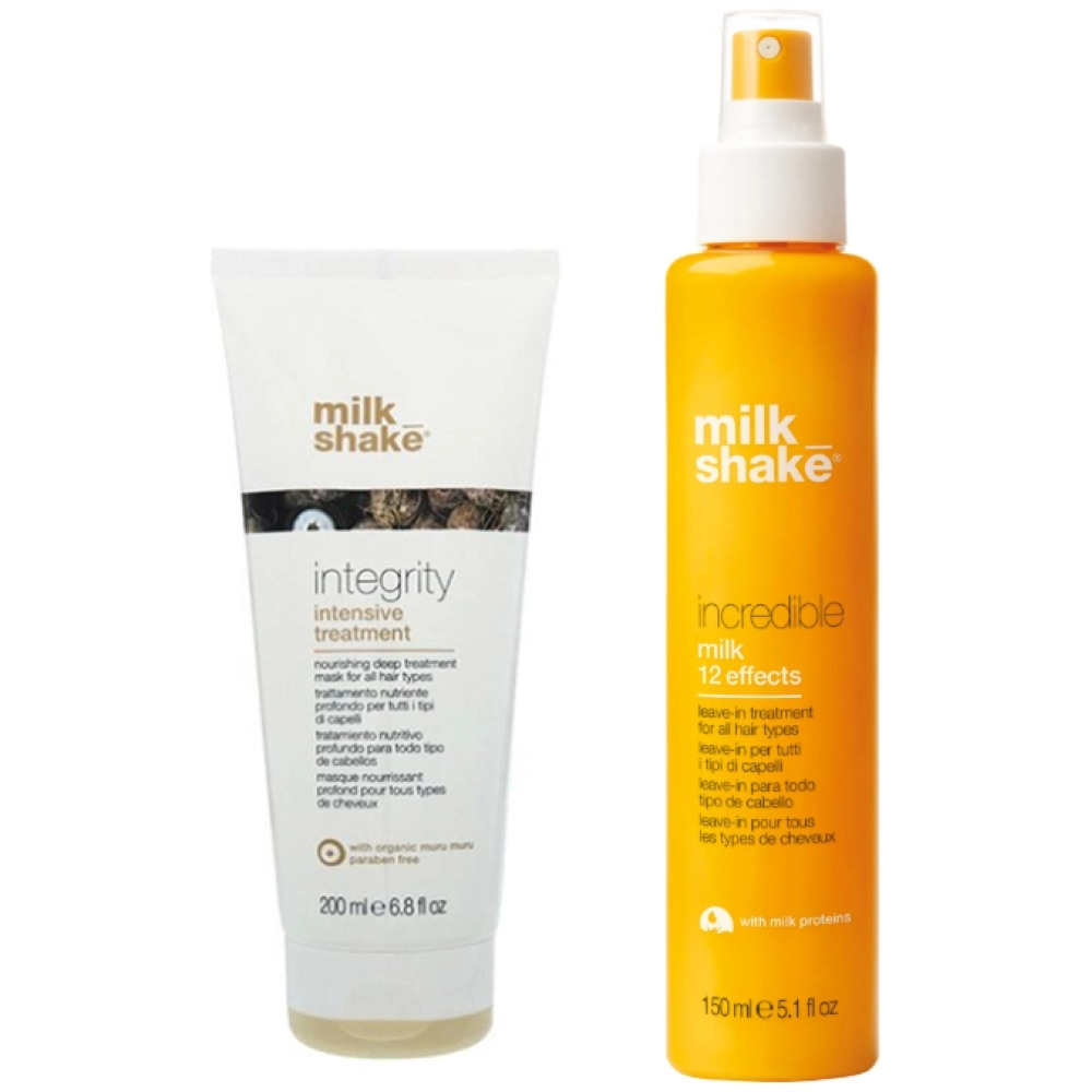 Pachet hidratare si reparare - Masca 200ml, 12 efecte Incredible Milk 150ml