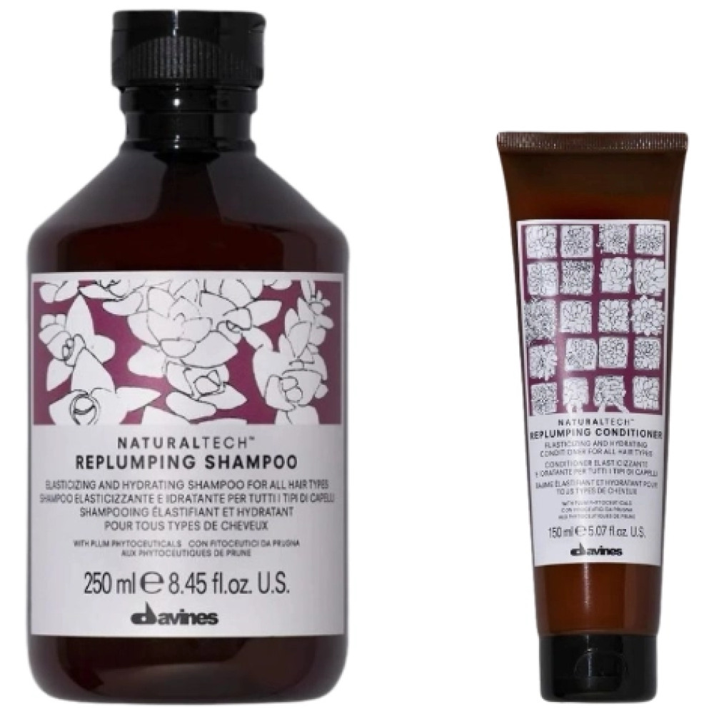 Set de reumplere a firului de par Naturaltech Replumping - Sampon 250ml, Balsam 150ml