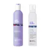 Pachet pentru par blond Silver Shine Light - Sampon 300ml, Spuma 200ml
