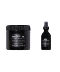 Set pentru netezirea si stralucirea parului oi - unt de par 250ml, spray all in one milk 135ml
