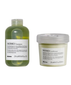 Set de hidratare pentru parul uscat momo - sampon 250ml, balsam 250ml