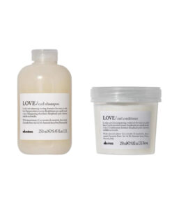 Set pentru ingrijirea parului cret sau ondulat love curl - sampon 250ml, balsam 250ml