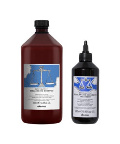 Set de curatare pentru parul gras naturaltech rebalancing - sampon 1000ml, tratament 250ml