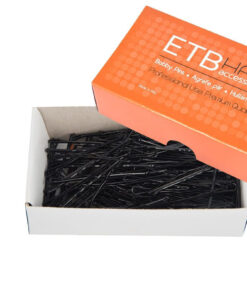 Set agrafe profesionale negre pentru par