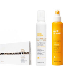 Pachet reparator fiole 8x10 ml, incredible milk 150 ml, spuma whipped cream 200 ml