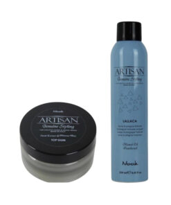 Pachet styling artisan - ceara modelatoare 100ml, fixativ puternic 250ml