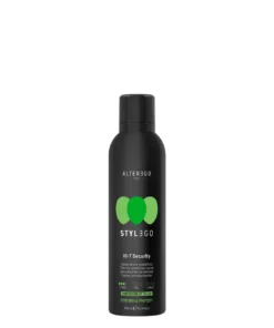 AlterEgo StylEgo HI-T Security – Spray Termoprotector Profesional 300ml, pentru Protecție Termică Până la 230°C și Strălucire Instantanee