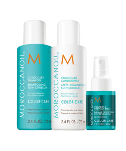 Set pentru par vopsit Moroccanoil Color Care 2x70ml 1x50ml - imagine 3
