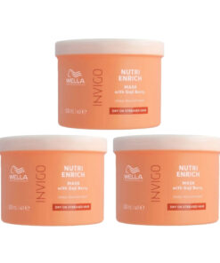 Pachet 3 x masca nutritiva pentru par uscat nutri enrich 500ml