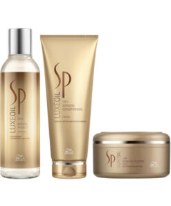 Pachet repararea parului wella sp luxe oil keratin - sampon 200ml, balsam 200ml, masca 150ml