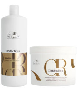 Pachet repararea parului wella sp luxe oil keratin - sampon 1000ml, masca 500ml