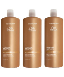 Pachet 3 x balsam hidratant pentru par uscat ultimate smooth 1000ml