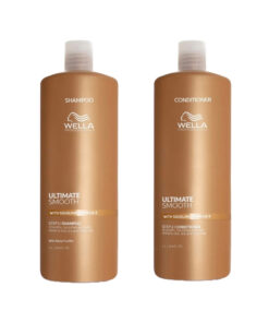 Pachet hidratant pentru par uscat ultimate smooth - sampon 1000ml, balsam 1000ml
