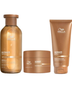 Pachet hidratant pentru par uscat ultimate smooth - sampon 250ml, balsam 200ml, masca 150ml