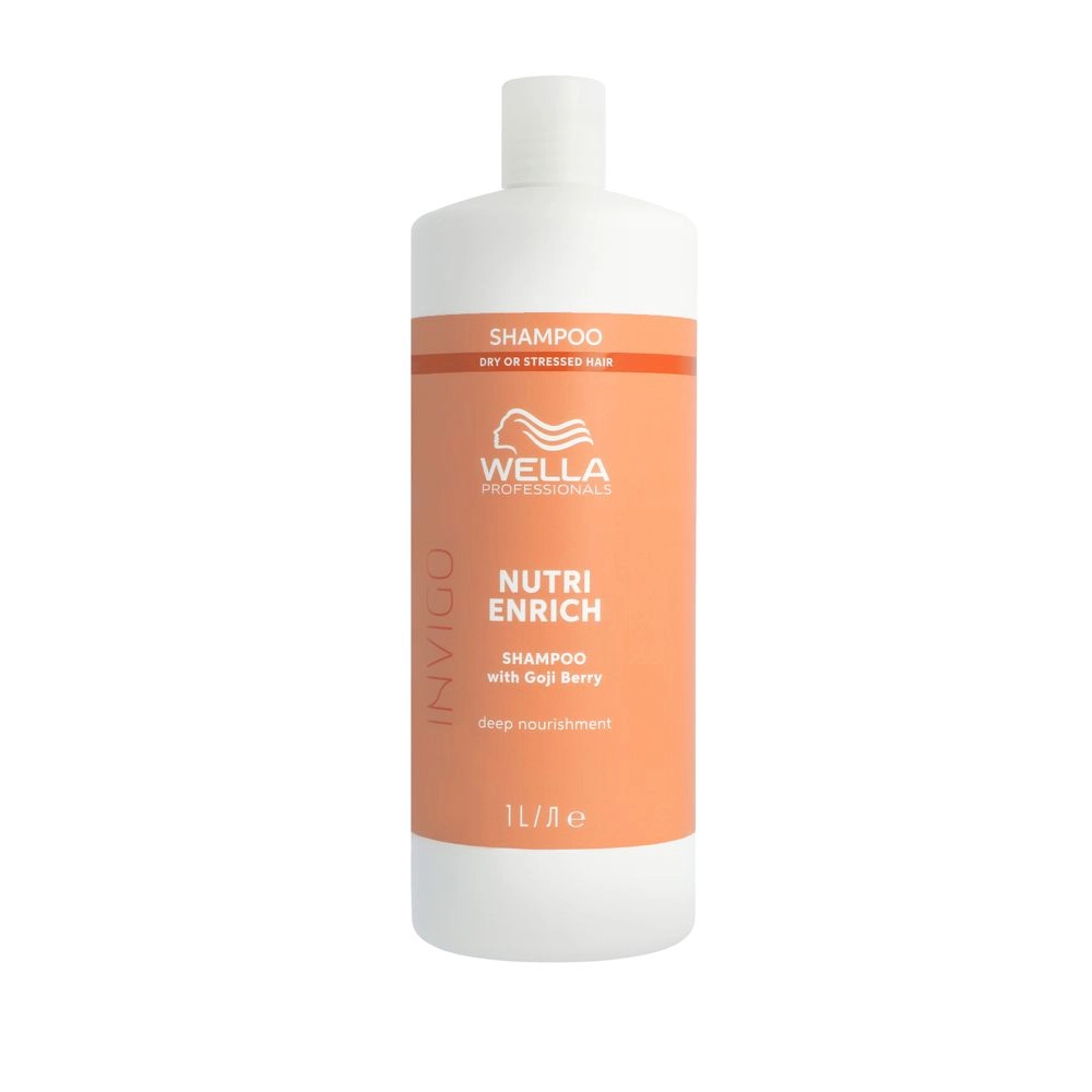Sampon Wella Professionals Invigo Nutri-Enrich, pentru par uscat si deteriorat, 1000ml