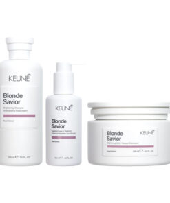 Pachet par blond care blonde savior - sampon 300ml, masca 250ml, tratament leave-in 150ml