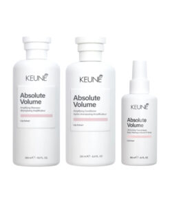 Pachet pentru volum care absolute volume - sampon 300ml, balsam 250ml, spray thermal protect 200ml