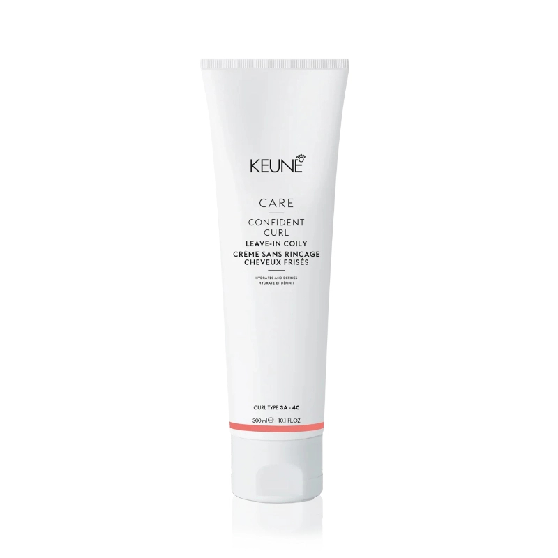 Tratament leave-in pentru par cret sau ondulat confident curl coily 300ml
