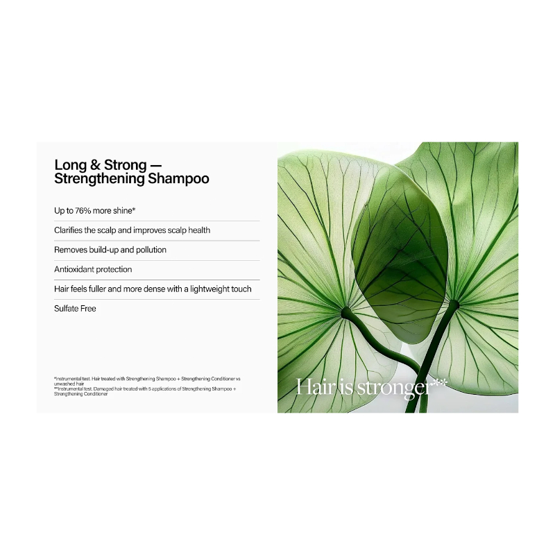 Balsam fortifiant pentru par deteriorat Care Long & Strong 250ml - imagine 3
