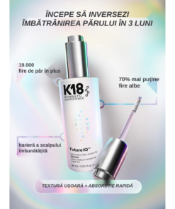 Ser pentru scalp K18 FutureIQ Biomimetic Hair Longevity Serum 90 ml - imagine 3
