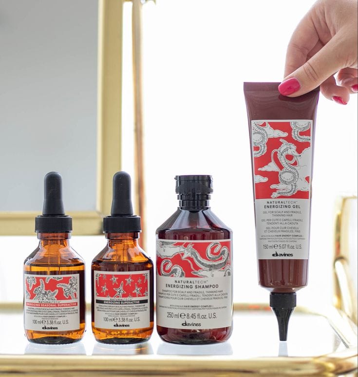 DAVINES — Energie pentru scalp și păr fragil